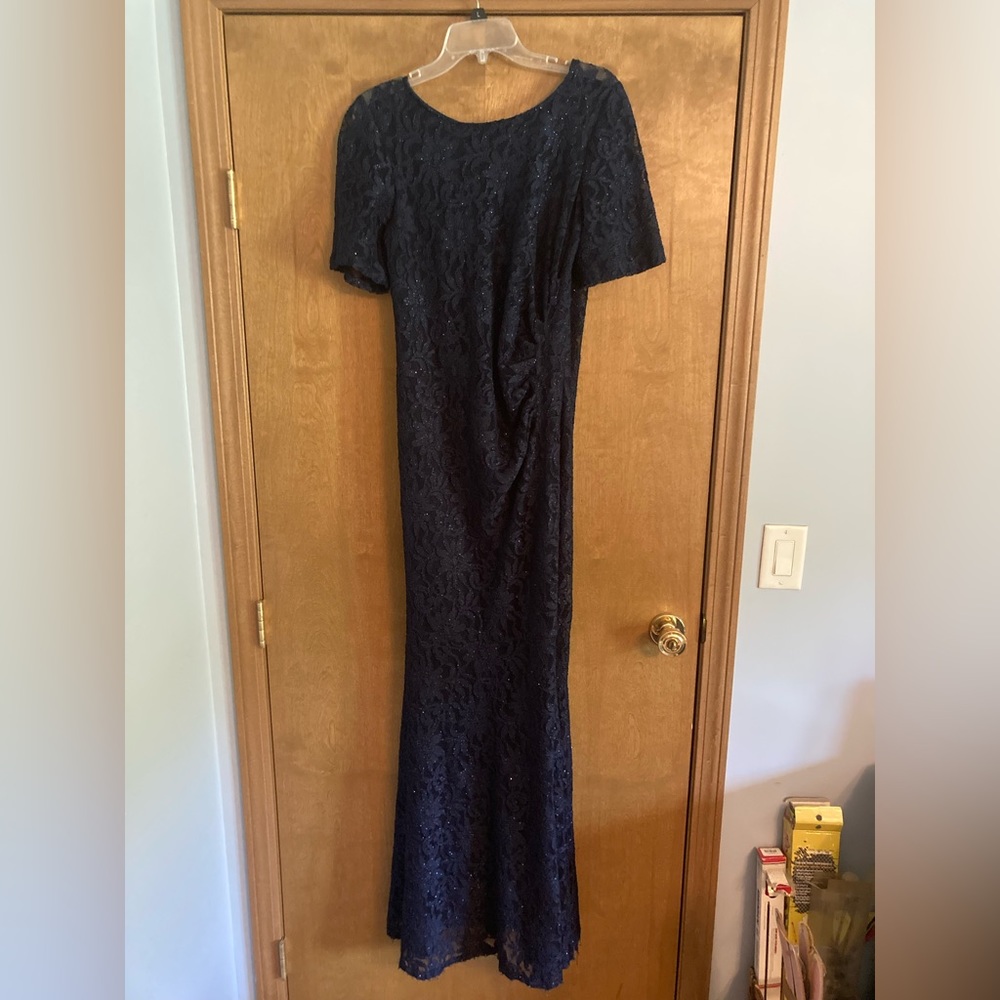Sparkle Navy Blue formal dress- Size 14
